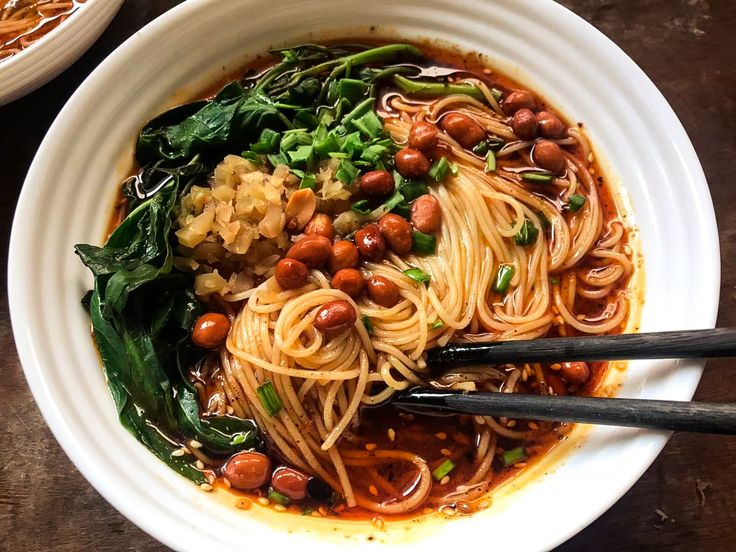 Chongqing Xiaomian Noodle (重庆小面) - Vegan Recipes