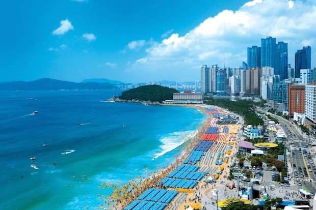 du lịch hàn quốc năm 2023 - bờ biển Haeundae