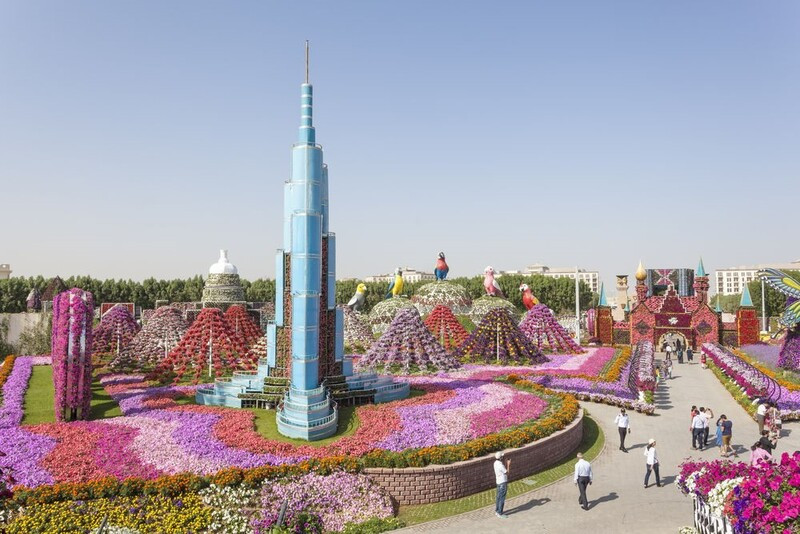Vườn hoa Miracle - vẻ đẹp diệu kỳ giữa lòng Dubai